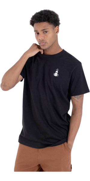 2026 Hurley Mens Nazare Lithse Tee MTSEUPH0004 - Black